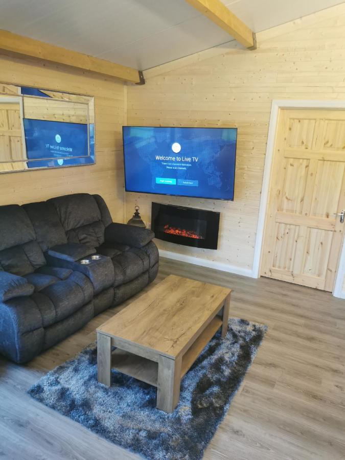 The Lodge Mountain View Log Cabin , Attymass Ballina Boyhollagh Exterior foto