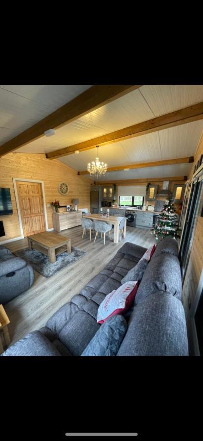 The Lodge Mountain View Log Cabin , Attymass Ballina Boyhollagh Exterior foto