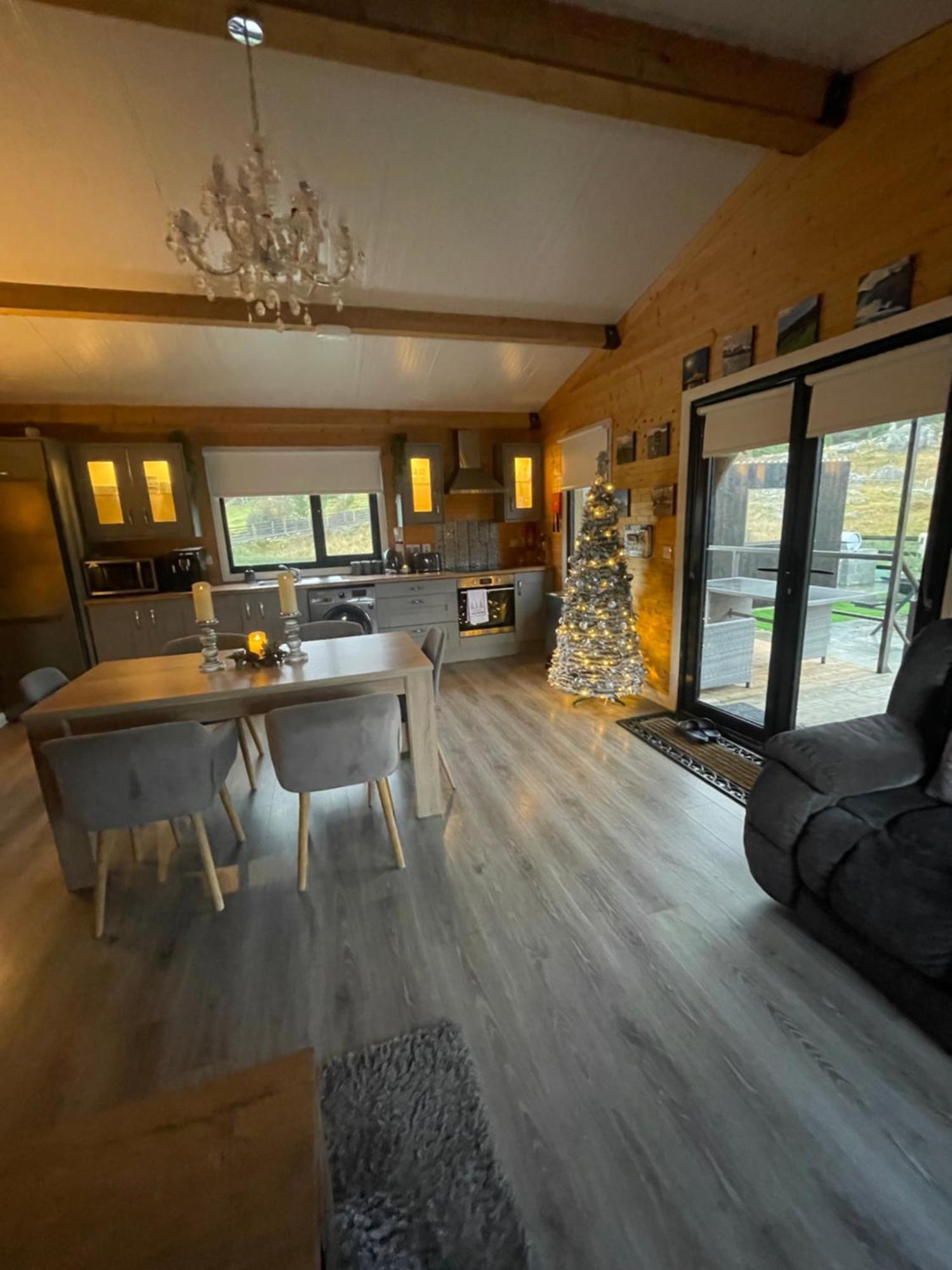 The Lodge Mountain View Log Cabin , Attymass Ballina Boyhollagh Exterior foto