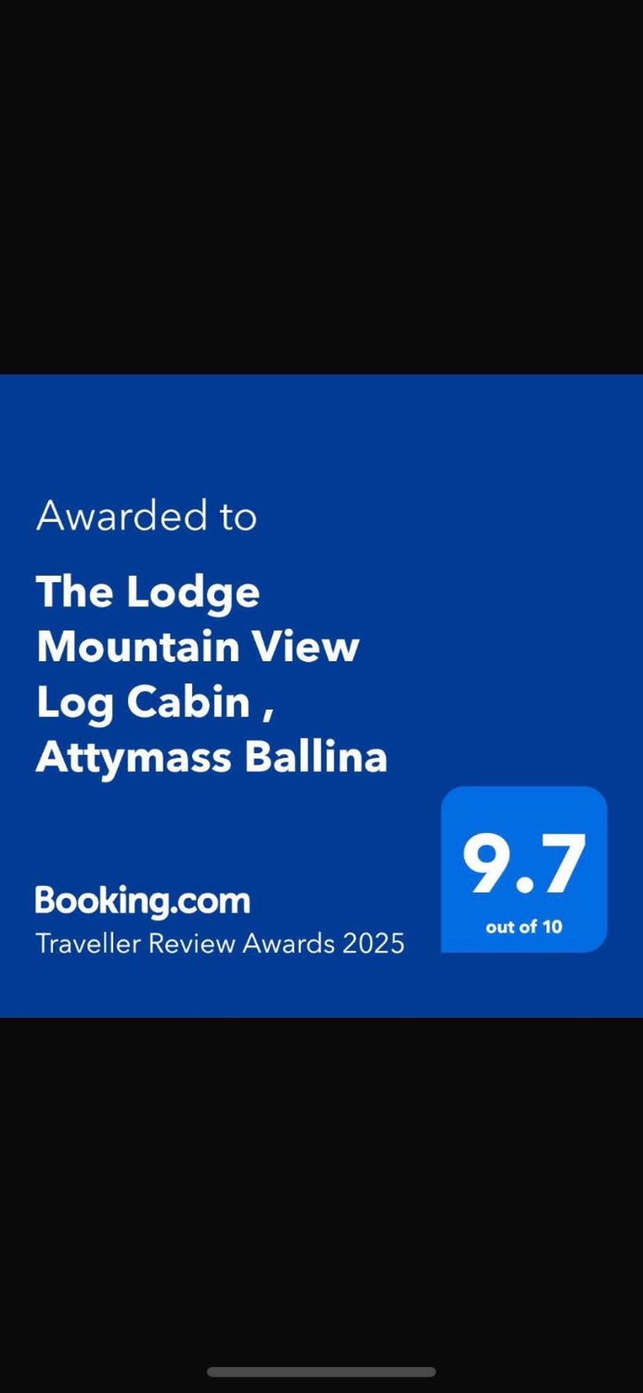 The Lodge Mountain View Log Cabin , Attymass Ballina Boyhollagh Exterior foto